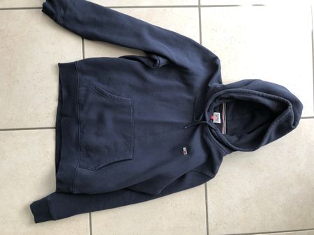 Tommy Hilfiger Hoodie Gr. M Navy Dunkelblau Kapuzenpullover