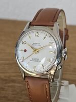 Vintage Alertic Handaufzug Alarm Herrenuhr 34mm