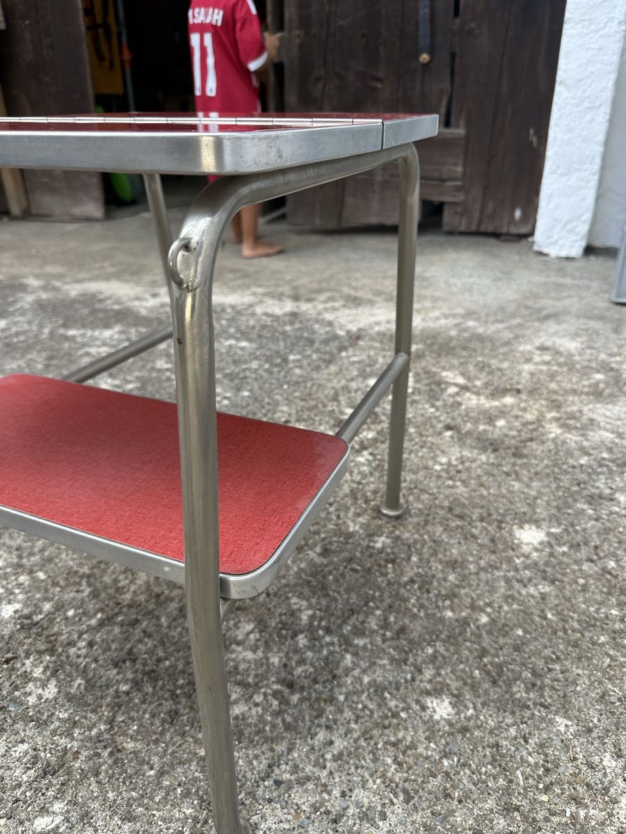 Sgabelli: Hocker Küchenhocker 2 Tritt Vintage  – Usato da Villmergen venduto da Bezdupe 3