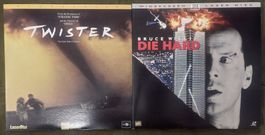 Laserdisc NTSC Action, lot de 2 discs