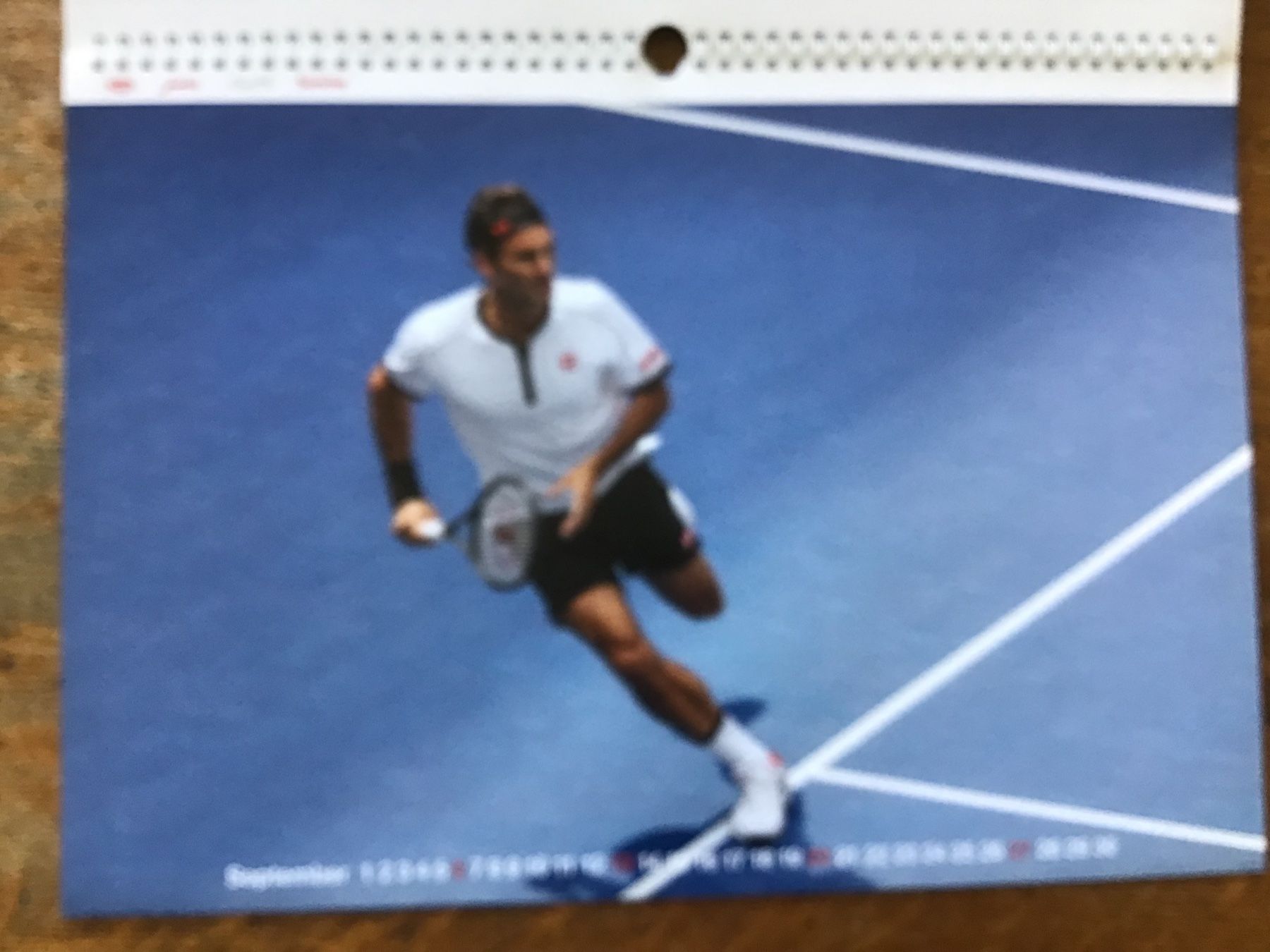 Calendari: Calendrier officiel Roger Federer 2020 – Usato da Fully venduto da Ruby97 3
