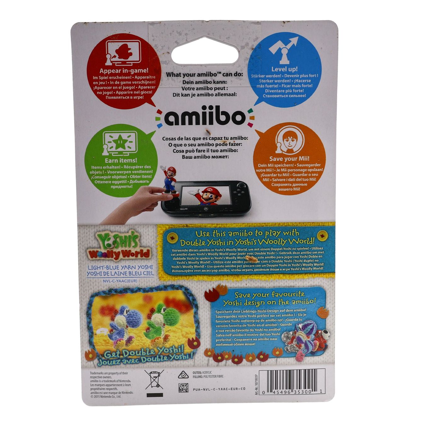 Figuren: Yarn Yoshi - Blue Amiibo – Neu und originalverpackt aus Paudex von dindeboy 1