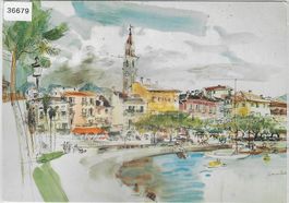 Ascona - Acquarello di Horst Lemke