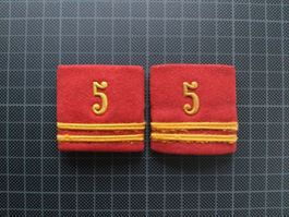 Schulterpatten Oberleutnant Abt 5 Ord.49