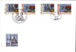 2005 FDC 500 J.Päpstliche Schweizergarde Format E6  KW 20.-