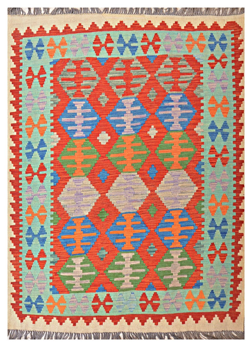 Kelim Tappeti: Oriente Kelim Teppich 150x200 Cm – Nuovo e nell'imballaggio originale da Lahore venduto da Fairways79 7