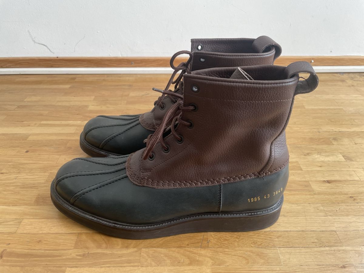Scarpe da uomo: Common Projects Duck Boots, braungrün - Gr.43 – Nuovo (secondo la descrizione) da Zürich venduto da Maxim0357 2