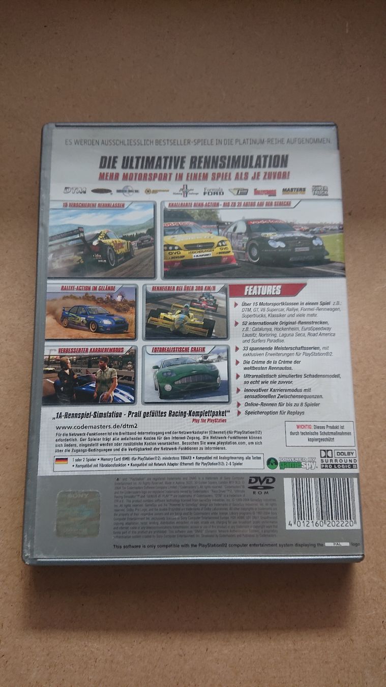 Giochi: DTM Race Driver 2 - PS2 – Usato da Chur venduto da FreakofRarity 1