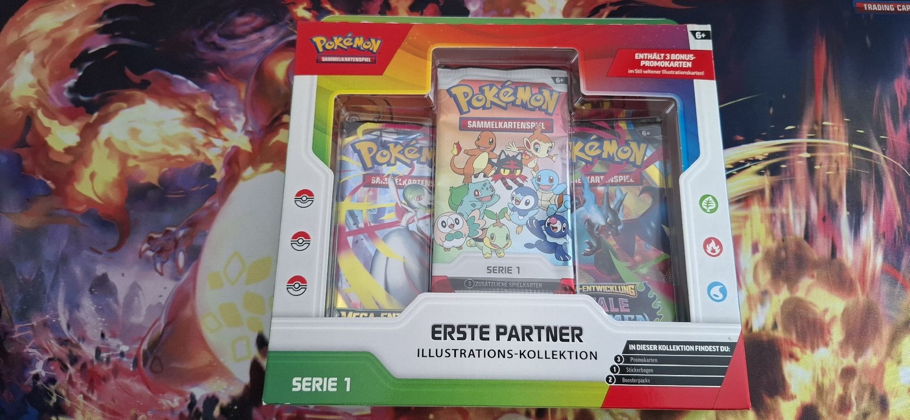Pokémon Carte collezionabili: Pokémon Erste Partner-Edition Serie 1 – Nuovo e nell'imballaggio originale da Breitenbach venduto da Mikaido