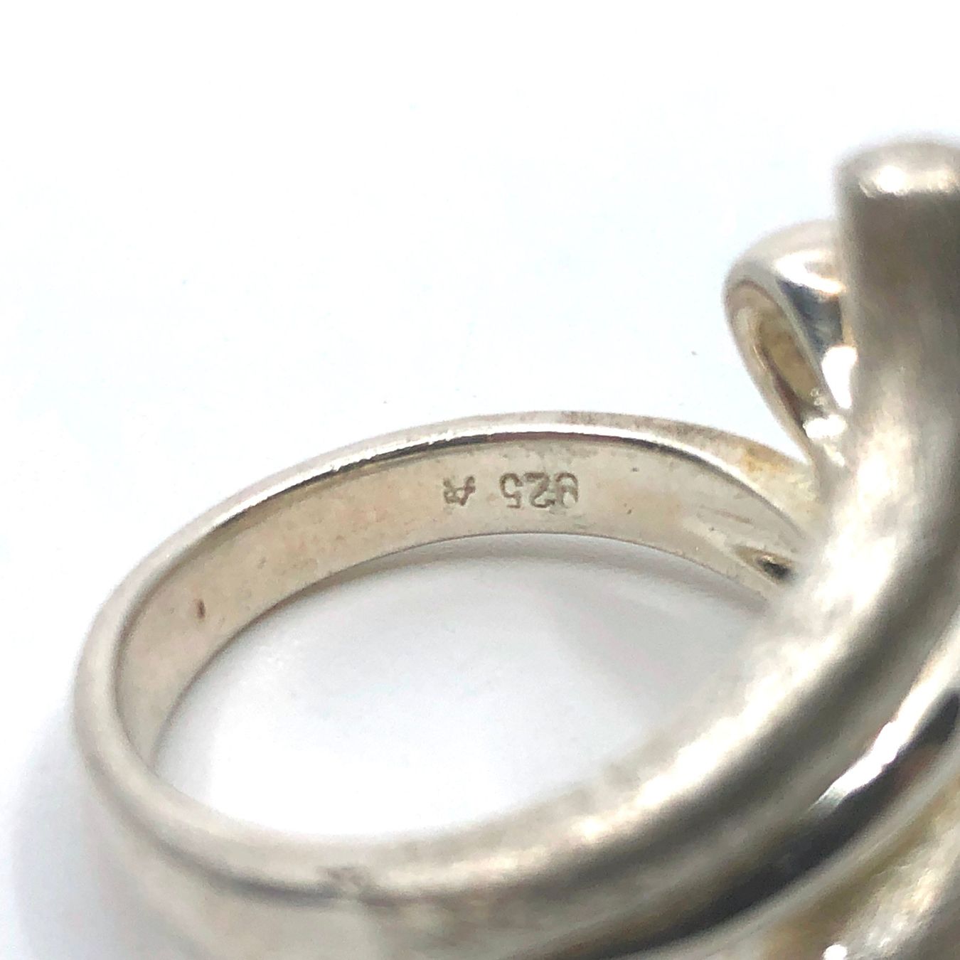 Anelli: Ring Silber 925  Teils mit strukturierter Oberfläche – Usato da Basel venduto da Tiabeanie 6