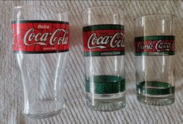 3 Coca Cola Gläser