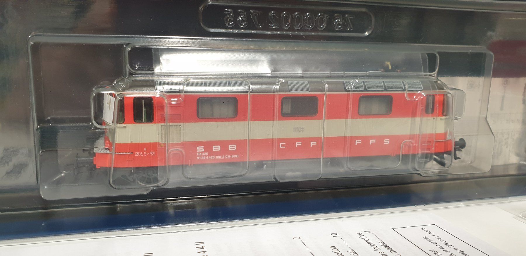 Roco Modellini di ferrovie: Roco SBB Re4/4 Swiss Express 7500002 H0/DC – Nuovo e nell'imballaggio originale da Neuenhof venduto da ludovicco 2