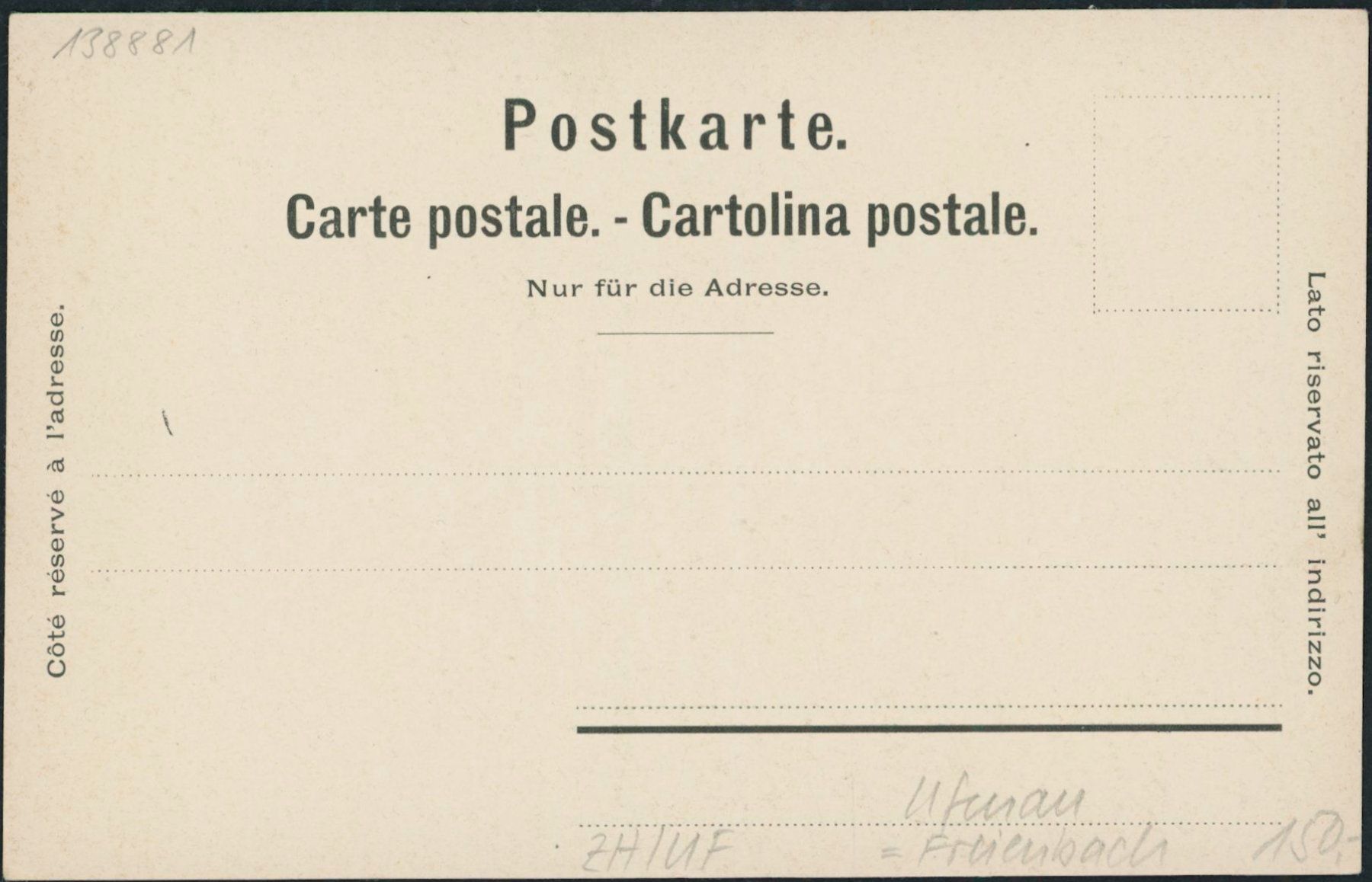 Cartoline postali: ZH Ufenau - Litho - Freienbach – Nuovo (secondo la descrizione) da Schindellegi venduto da Jonathan77 1