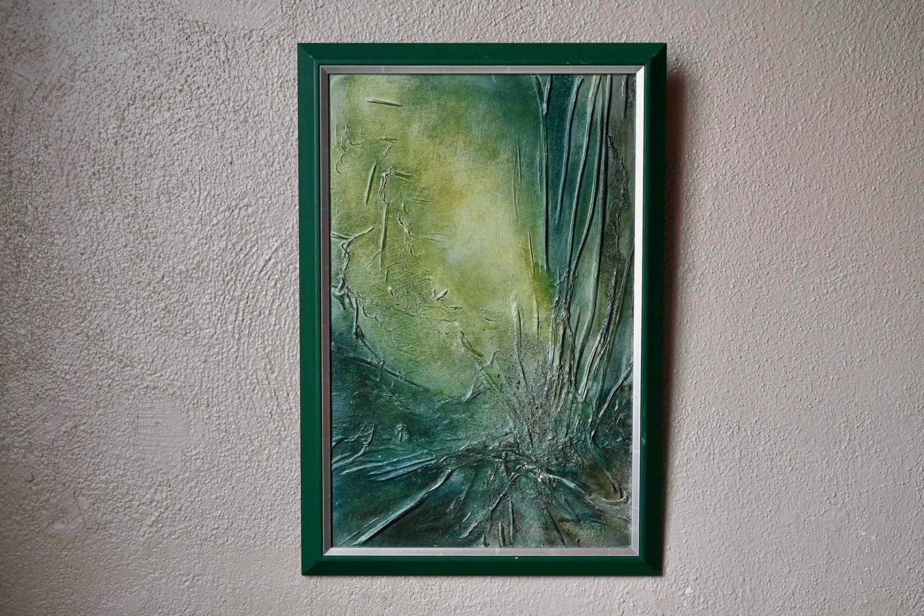 Colori: Tableau abstrait Bajsarowicz - Zakopane 1988 – Usato da COLMAR venduto da Sophiebellelurette