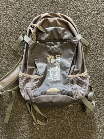 Jack Wolfskin Rucksack Velocity 12 Grau - Top Zustand!