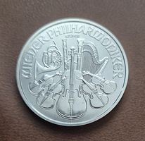 Wiener Philharmoniker Silbermünze, 1 Unze, Jahr 2019