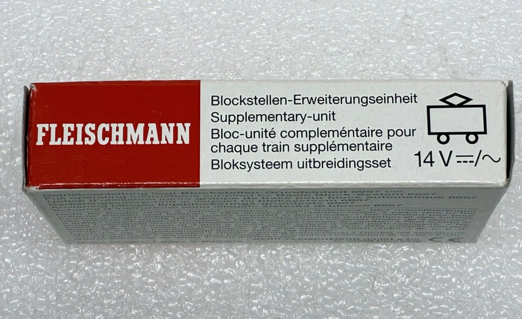 Fleischmann Modellini di ferrovie: Fleischmann 6958: 1x Blockstellen-Erweiterungseinheit – Usato da Thun venduto da retoolinoo 5