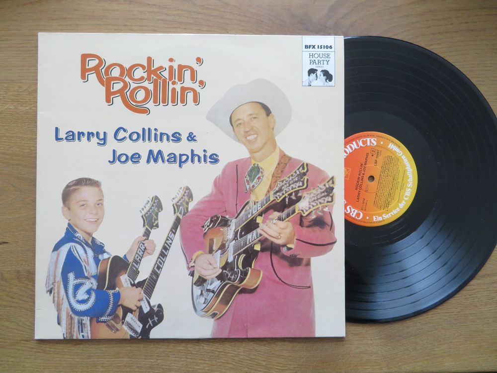 LARRY COLLINS U JOE MAPHIS ROCKIN ROLLIN (Neu (gemäss Beschreibung)) in ...