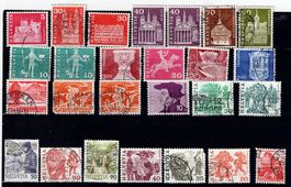 Briefmarken CH - 44x Schweiz 2