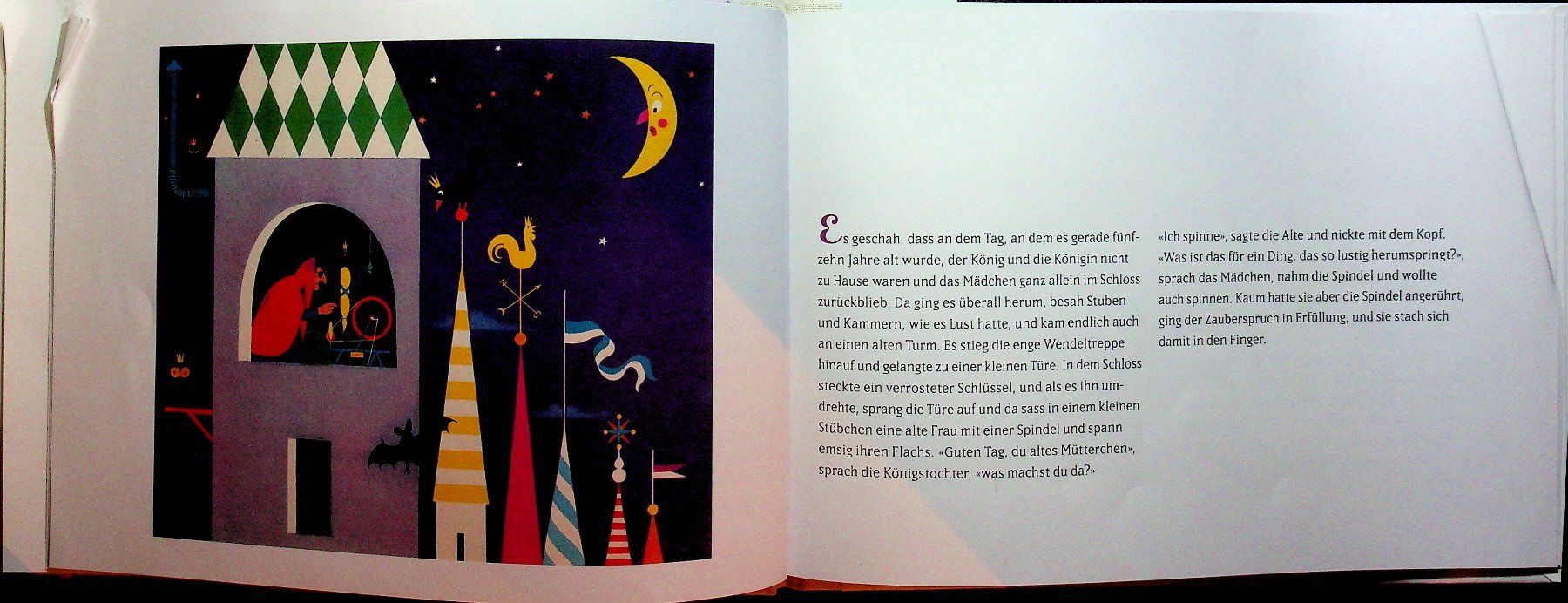 Libri: Brüder Grimm: Dornröschen Bilder Herbert Leupin – Usato da Reitnau venduto da Zaomir 3