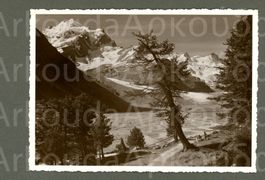 AK sw Pontresina GR Piz Roseg, Sella ©Schär- Zogg ≈ 1936