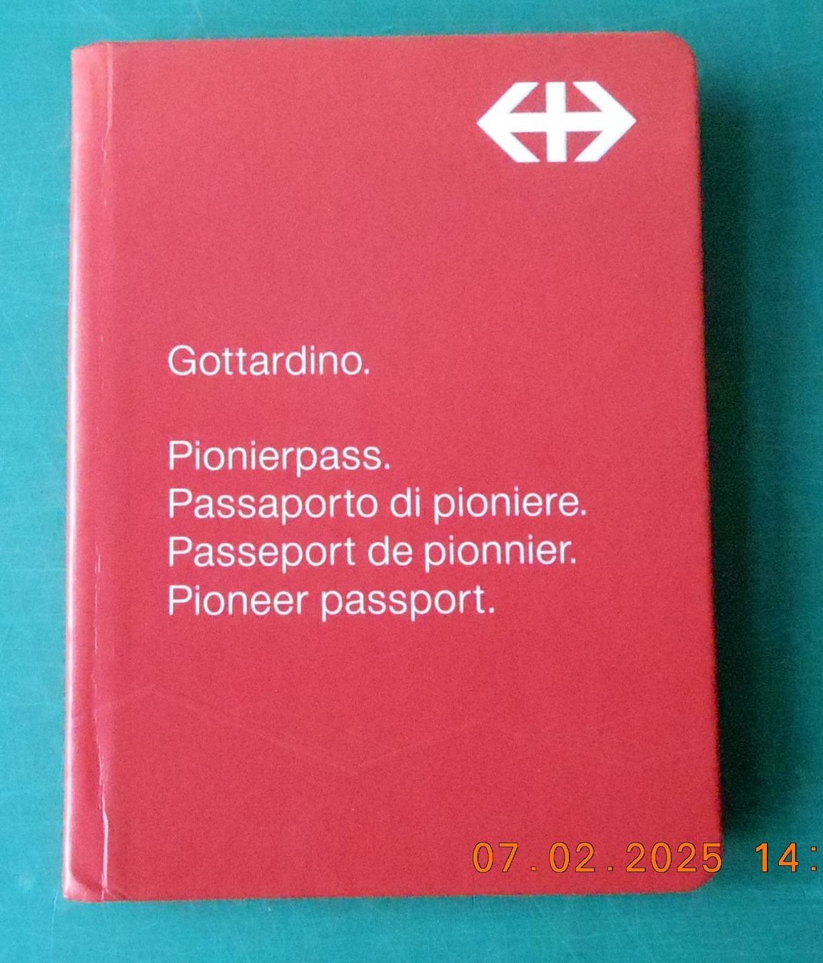 SBB/CFF/FFS Dokumente: Gottardino Pionierpass – Gebraucht aus Rafz von Sonnenblume305