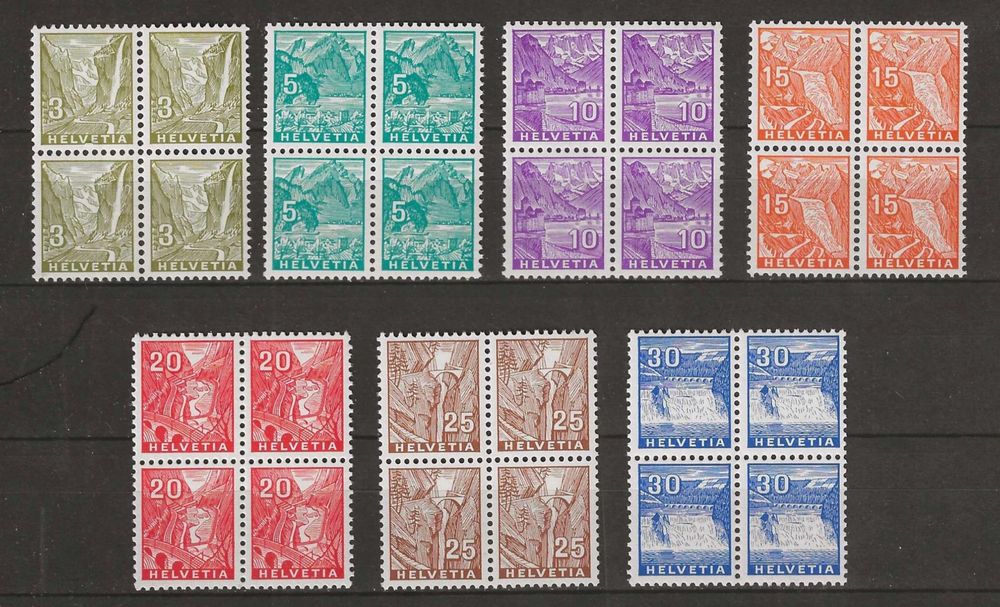1934 : Serie Nr. 194 - 200 im VB ** - KP 640.-- (Neu (gemäss ...