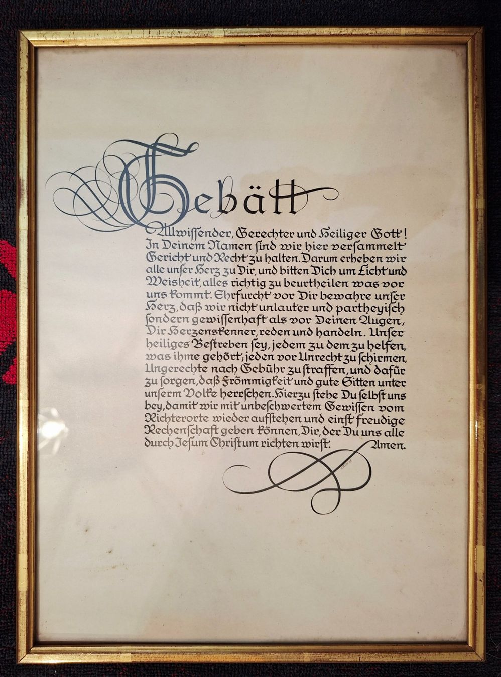 Foto & Immagini: Bild 'Gebätt' (Gebet) – Usato da Weiningen ZH venduto da nic_5lqm 1