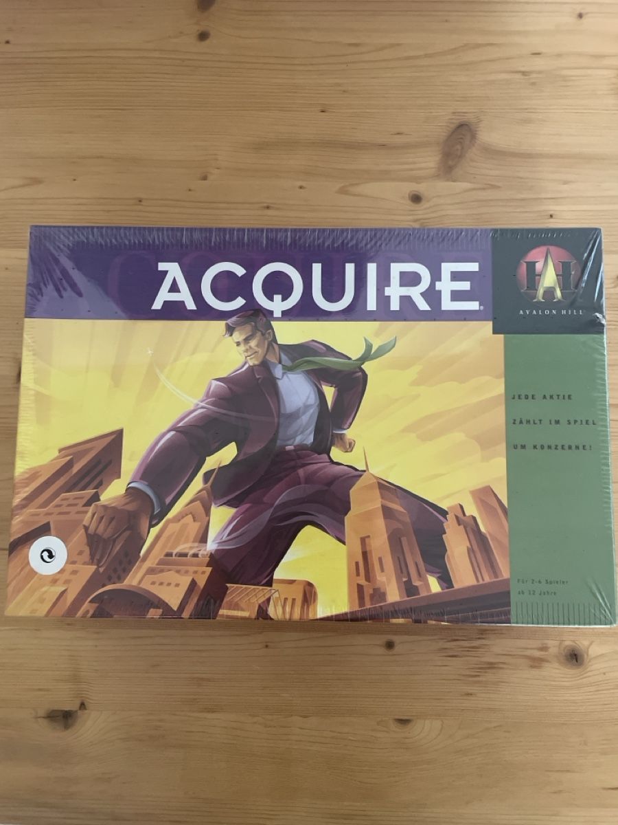 Giochi: Brettspiel ACQUIRE Avalon Hill NEU & OVP – Nuovo e nell'imballaggio originale da Spreitenbach venduto da Gloxinia