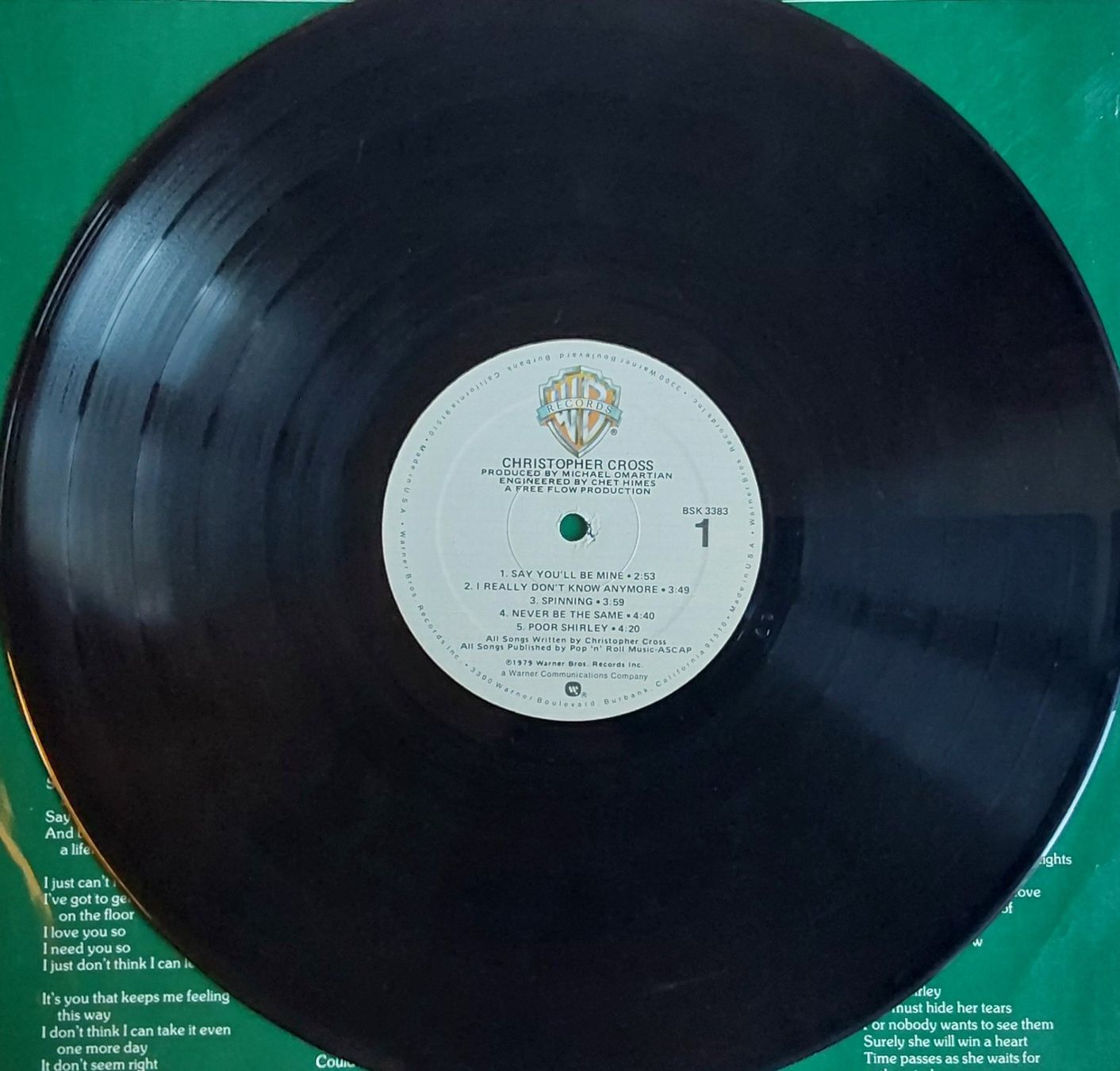 Vinyles: Vinyl LP - Christopher Cross - US 1979 – D'occasion à Villeret par Fil11 2