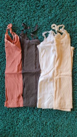 4er Set Mädchen Tops, Gr. 134/140