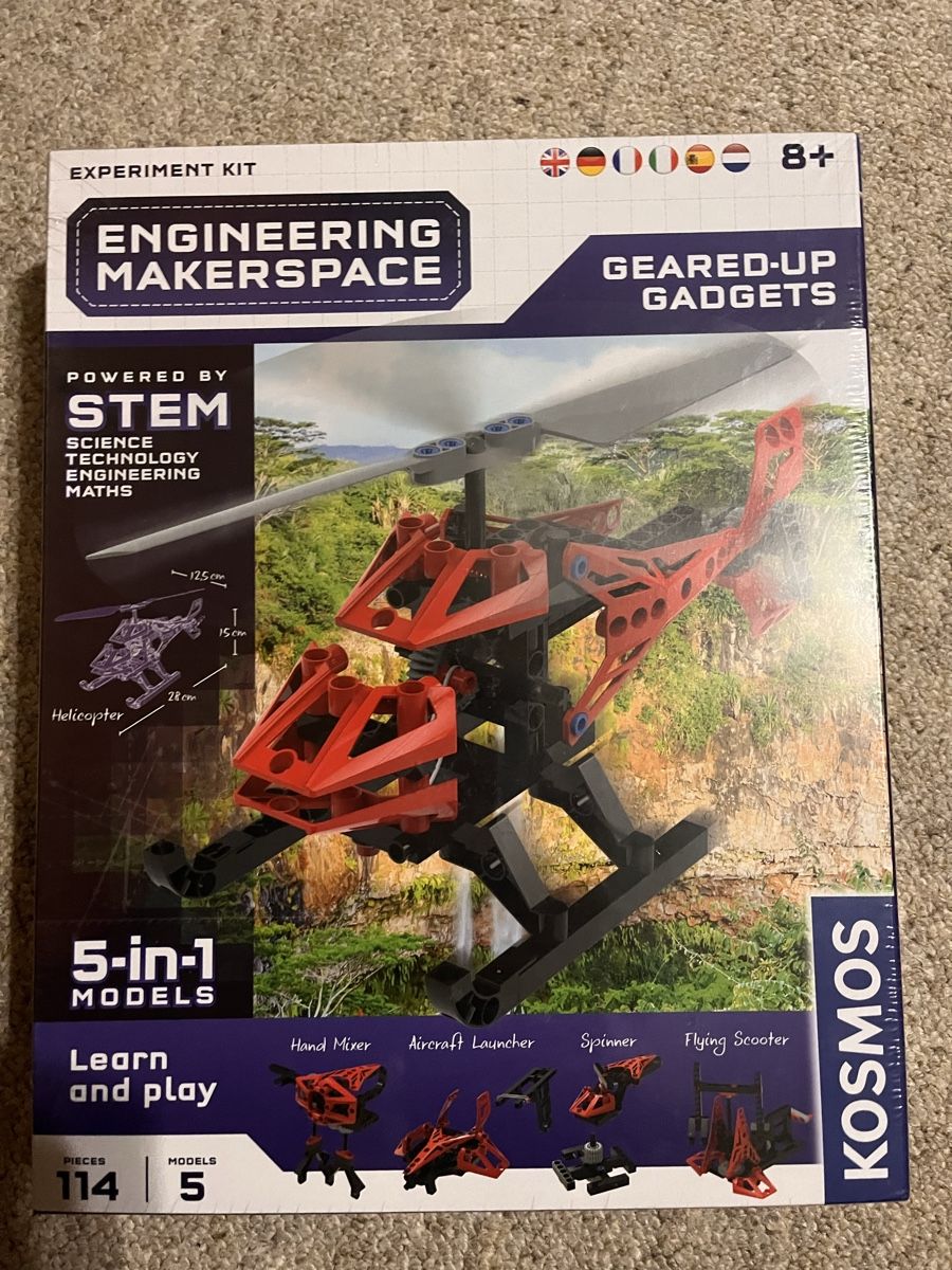 Kit di costruzioni: Engineering Makerspace 5-in-1 Model STEM Fun Education Kit – Nuovo e nell'imballaggio originale da Baden venduto da miavenda