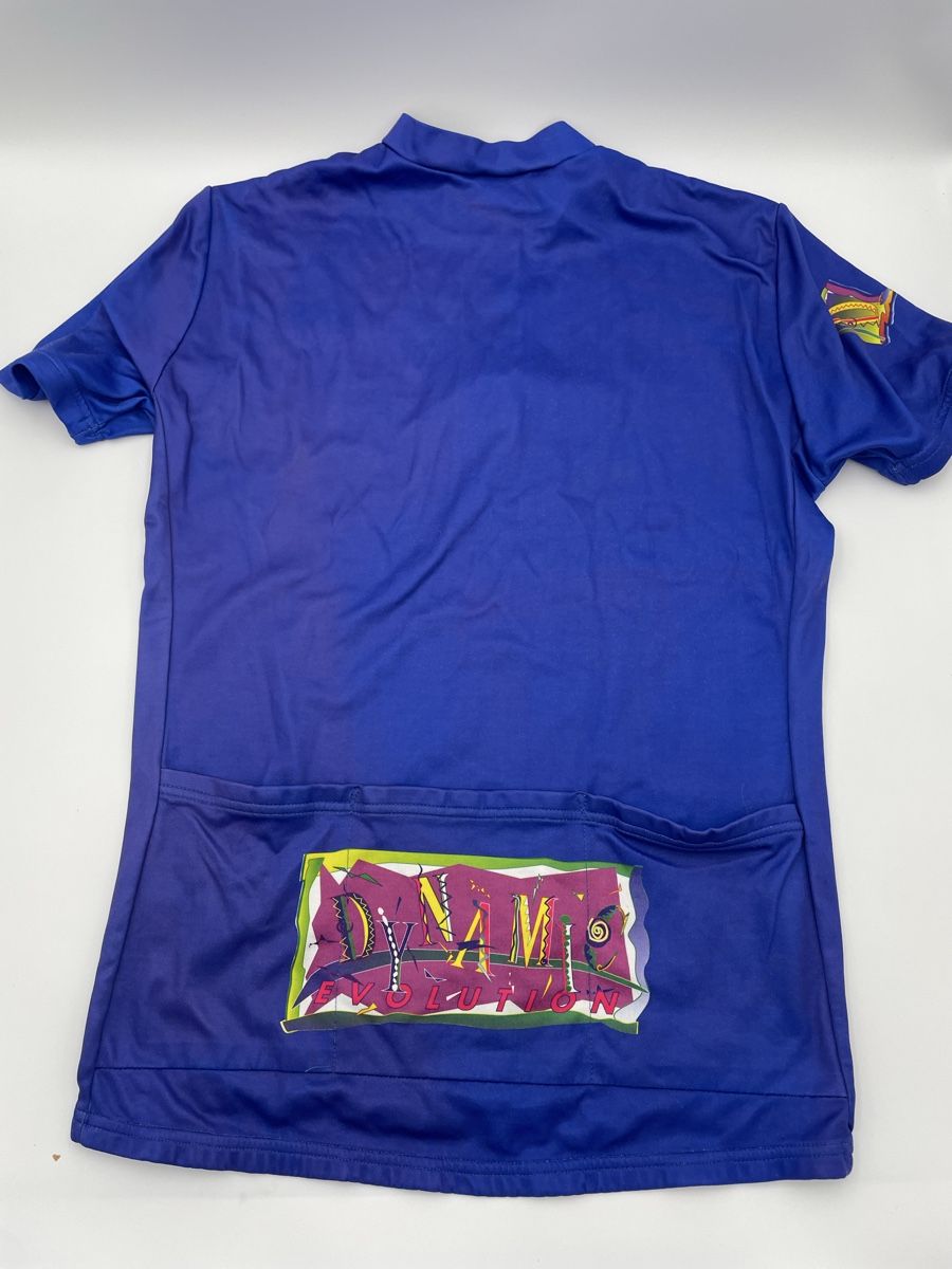 Canottiere & Pantaloni: Vintage Déesse Velotrikot Dynamis Evolution – blau – Usato da Solothurn venduto da VintageVelo81 1