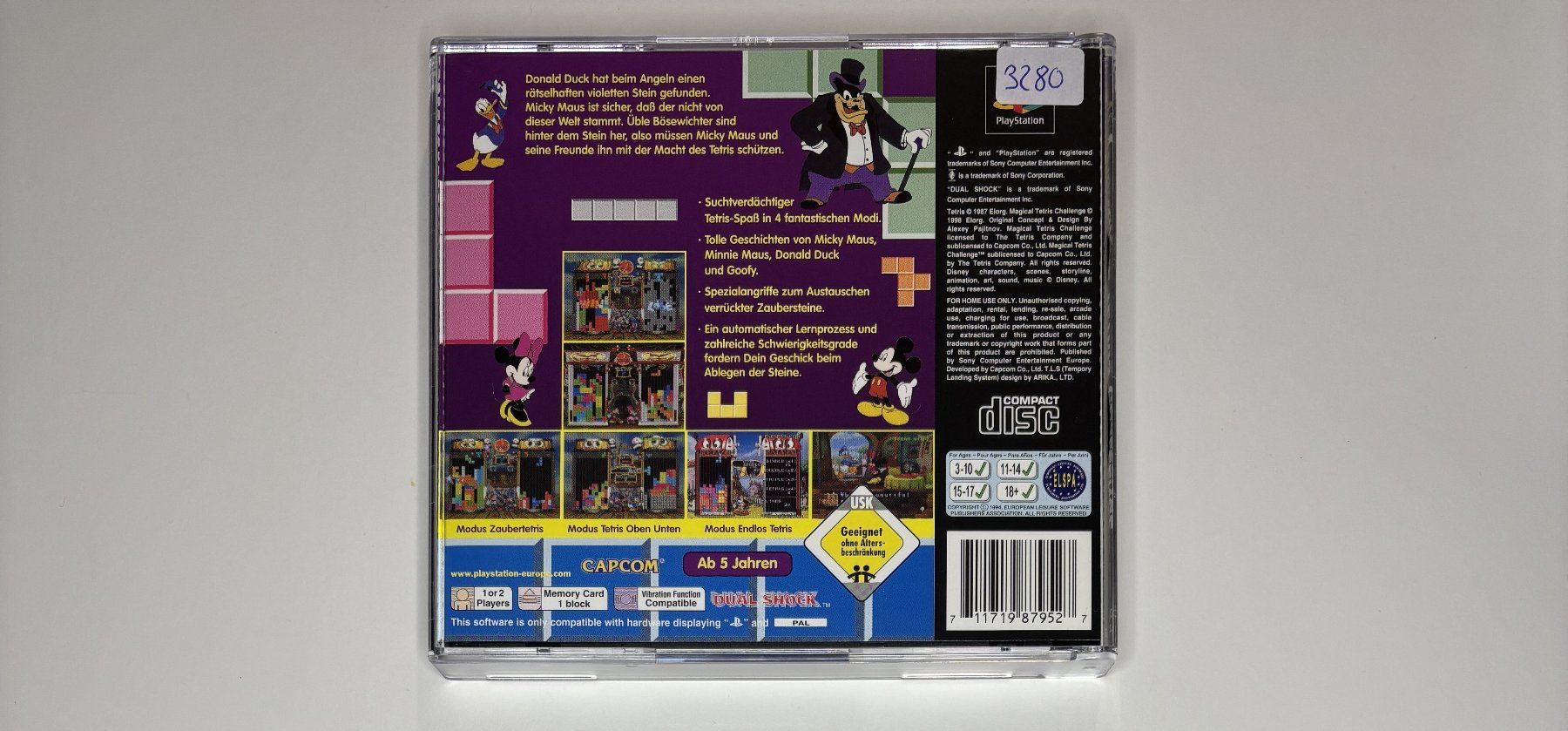 Sony Giochi: PS1 - Magical Tetris Challenge – Usato da Allschwil venduto da Bullach 2