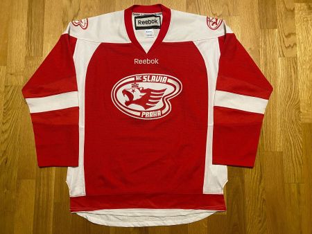 HC SLAVIA PRAHA TRIKOT REEBOK HOCKEY PRAG TSCHECHIEN M