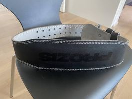 Prozis Gewichthebergürtel / Kniebeugegürtel aus Leder