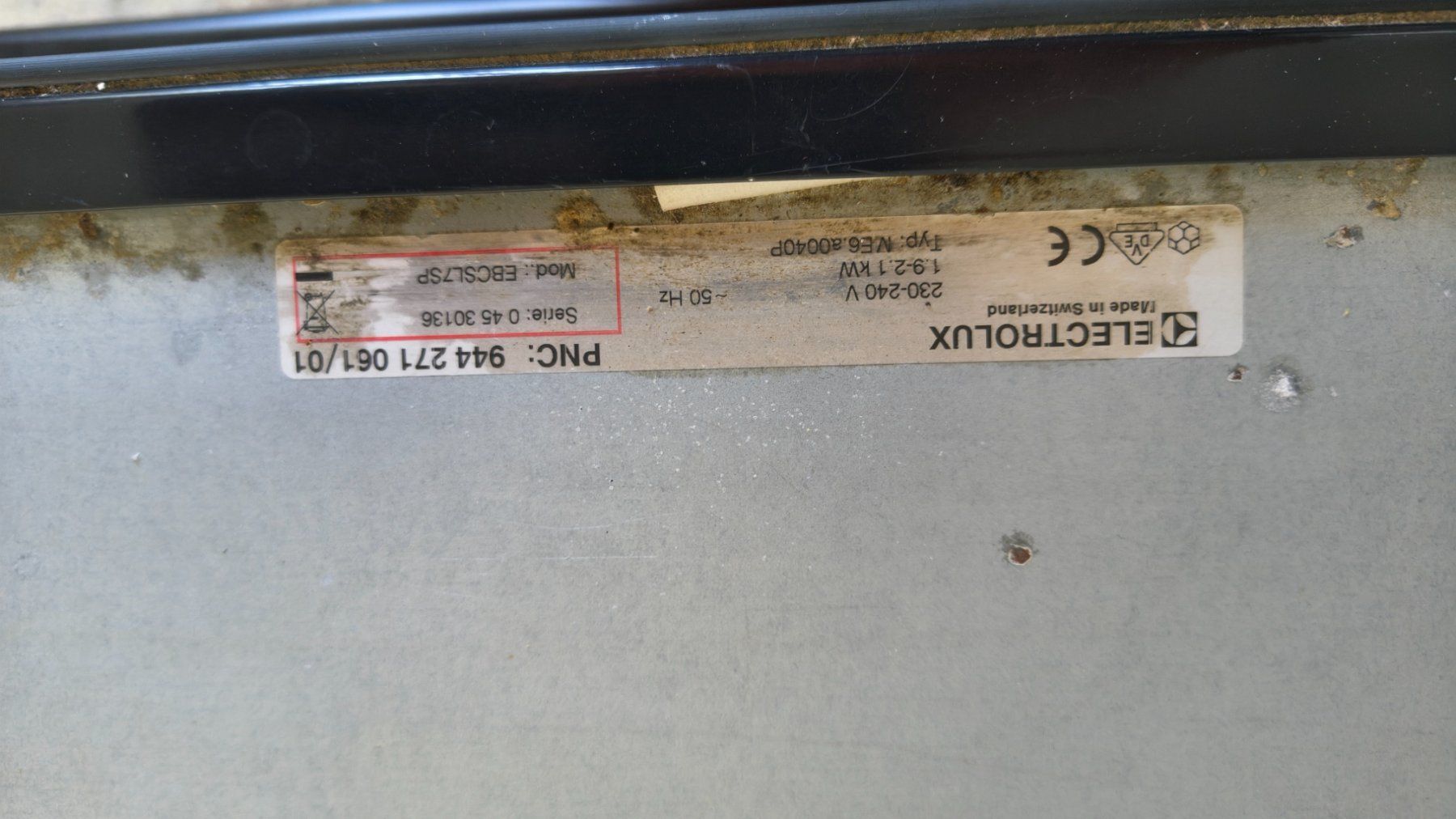Electrolux Forni: Electrolux Einbau-Dampf-Backofen EBCL7SP, 55 CH-Norm – Usato da Dottikon venduto da Cometpython 2