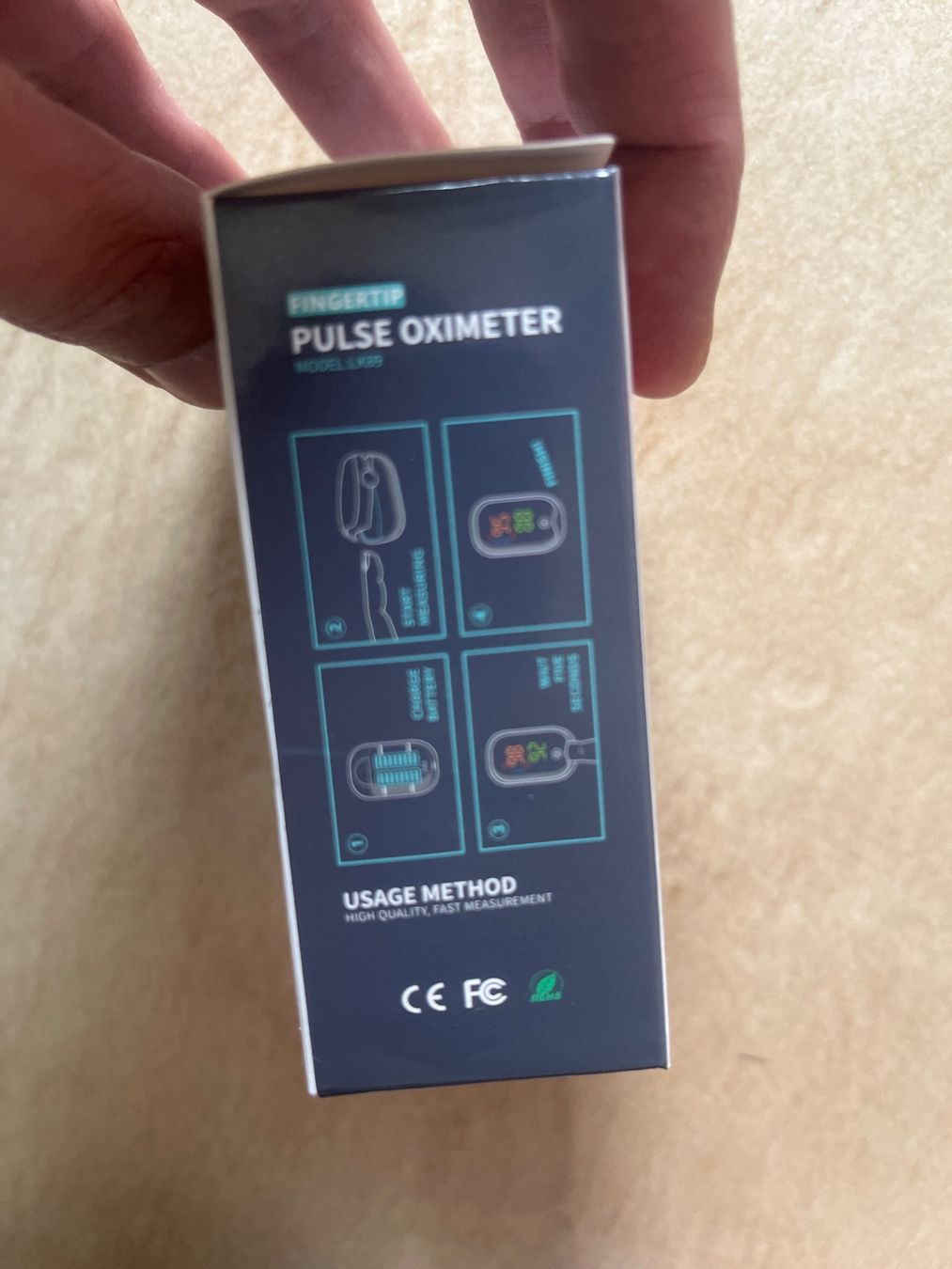 Attrezzature mediche: FINGERTIP Pulse Oximeter LK89 neuf – Nuovo e nell'imballaggio originale da Vernayaz venduto da Darkfrost 1