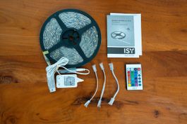 ISY LED-Band 10 m RGB – Fernbedienung – neu