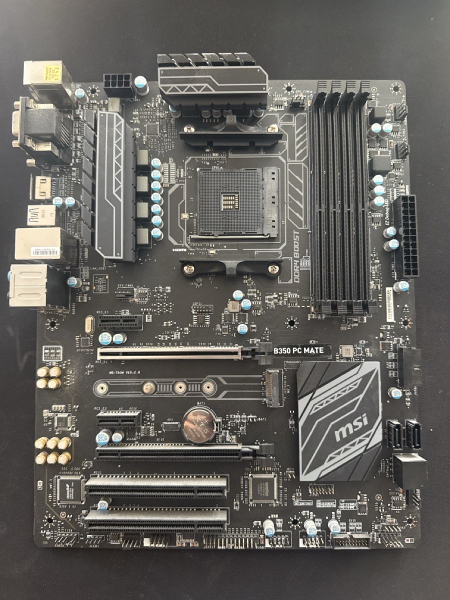 MSI Schede madri: MSI B350 PC MATE – AM4 ATX Mainboard – Usato da Oberneunforn venduto da lwiesmann