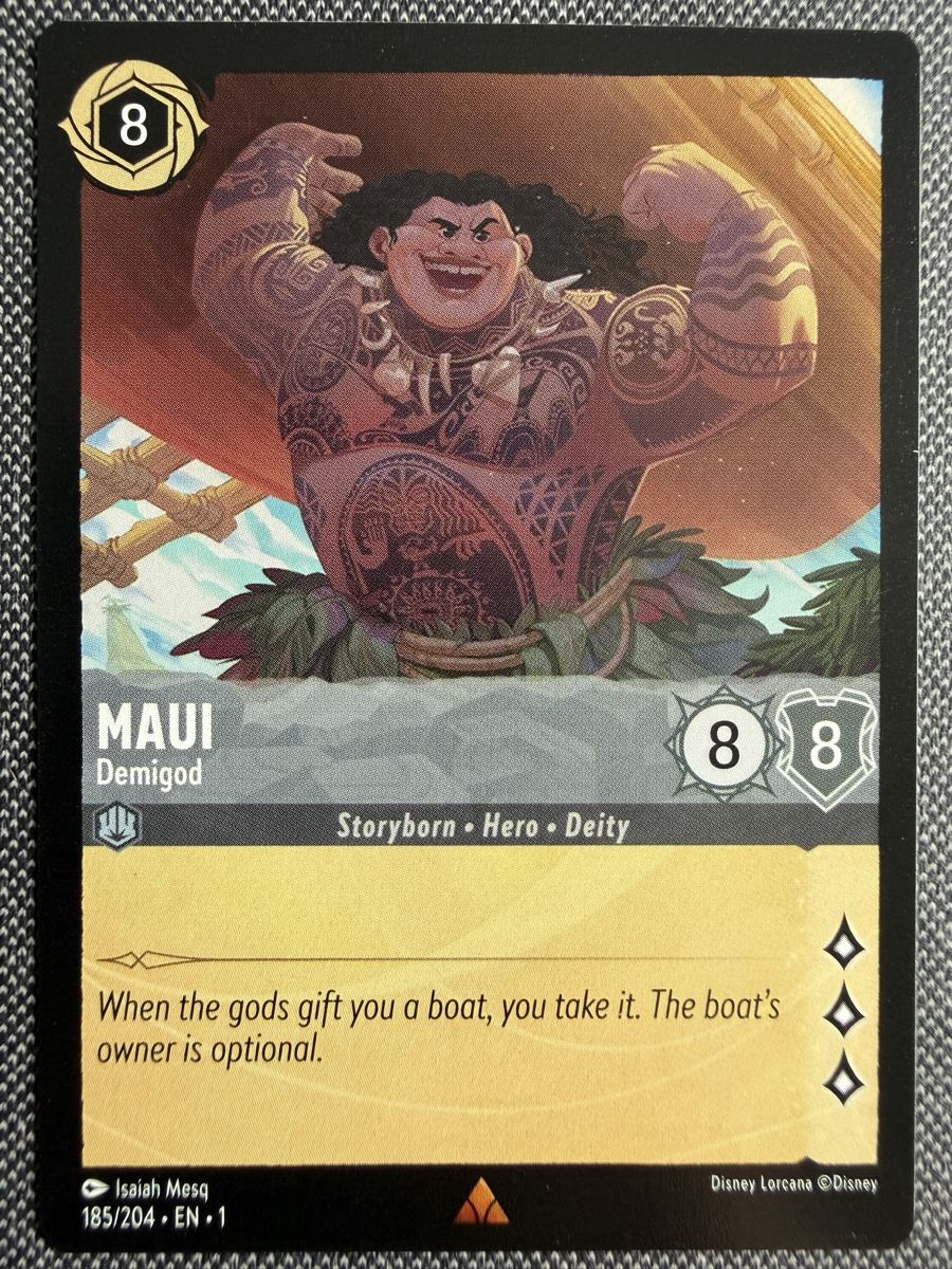 Disney Sammelbilder & Trading cards: Maui - Demigod – Neu (gemäss Beschreibung) aus Allenwinden von nam_1988