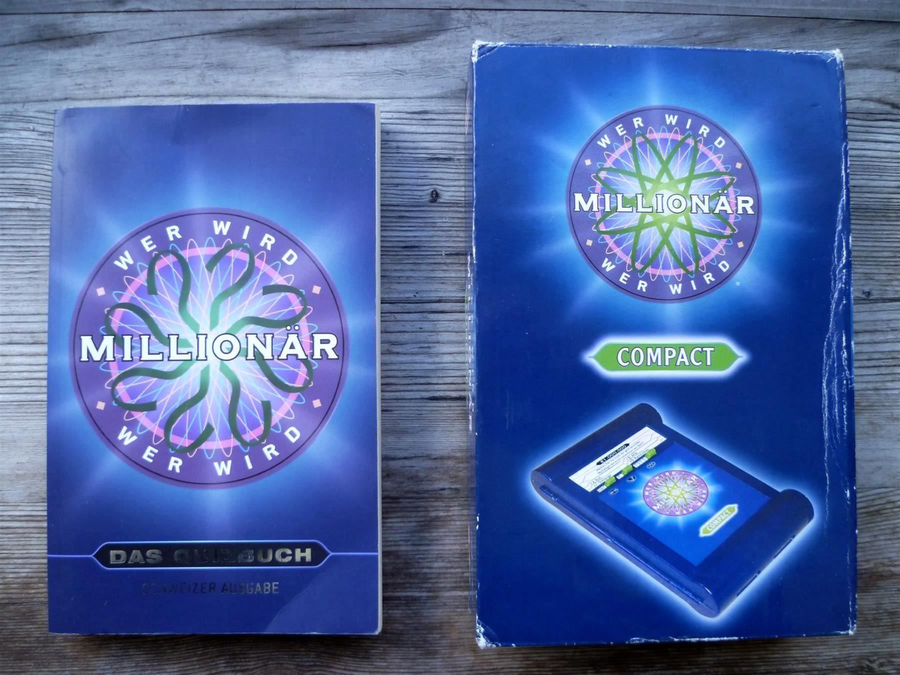 Giochi: Wer wird Millionär, CH - Ausgabe, Spiel und Buch – Usato da Aarau venduto da Rdodger