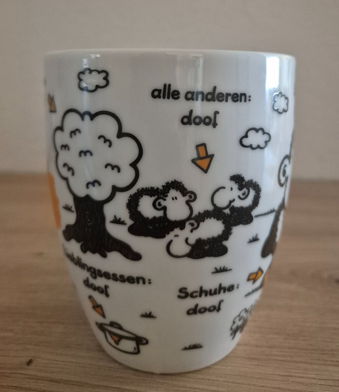 Sheepworld Tazze: TASSE "Ohne Mama ist alles doof" – Nuovo (secondo la descrizione) da Mellingen venduto da Loewe2006 2