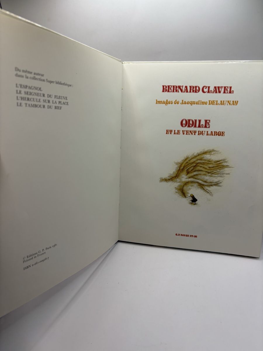 Livres: Odile et le vent du large, Clavel 1981 – D'occasion à Genève par sho_67qj 3