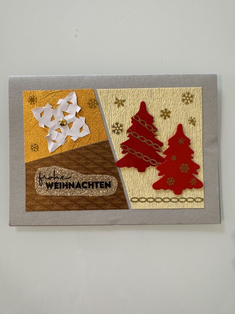 Cartoline: Weihnachtskarte handgemacht 🌟 – Nuovo (secondo la descrizione) da Frauenfeld venduto da _smile_w 3