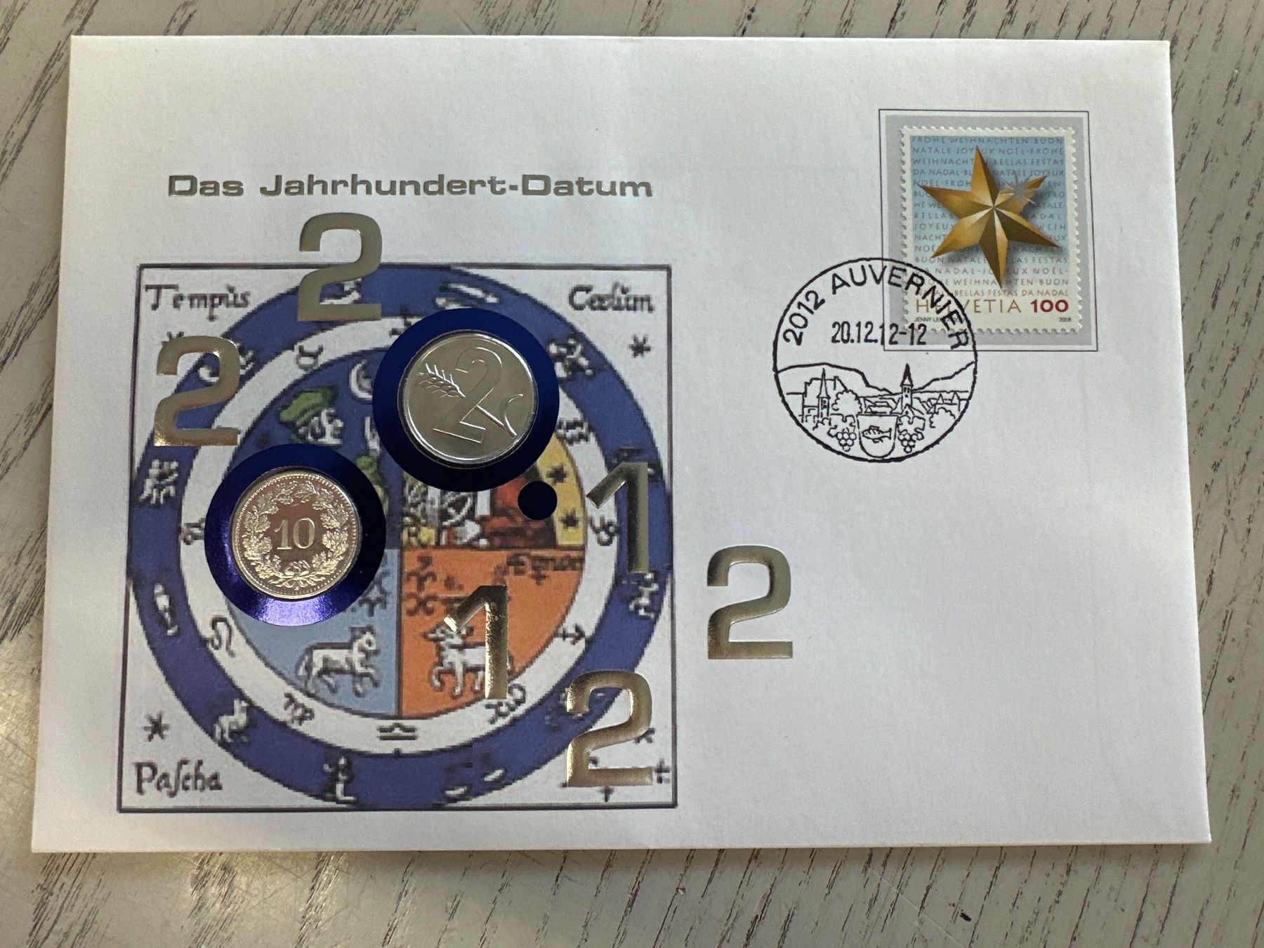 Toutes les monnaies: 3 versch. Münzbriefe Schweiz – Neuf avec emballage d'origine à Herisau par herau 1