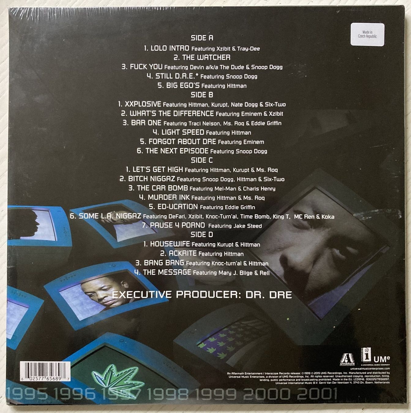 Dischi in vinile: DR. DRE - 2001 (2 LP's) – Nuovo e nell'imballaggio originale da Bottens venduto da hotter-than-hell 1