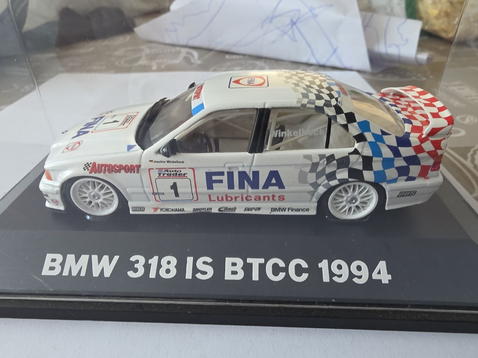 BMW Modellini d'auto: BMW 318 IS BTCC 1995 – Nuovo e nell'imballaggio originale da Alpnach Dorf venduto da Claudio1488