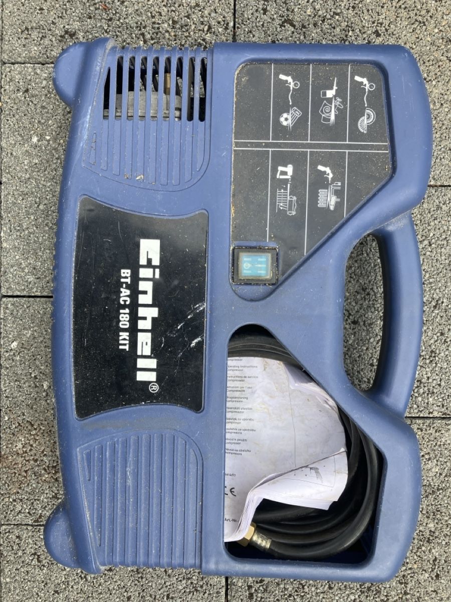 Einhell Compressori: Kompressor Einhell BT-AC 180 Kit – Usato da Heimiswil venduto da forelleblau 1