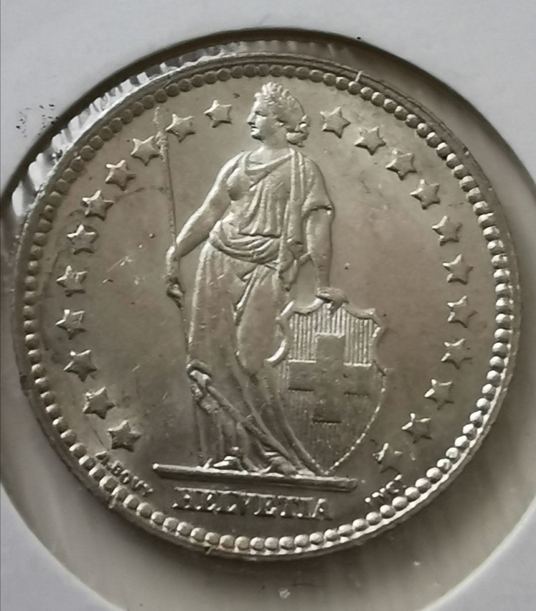 Tutti le monete: 1 Franken 1920 Unz Stgl – Usato da Zürich venduto da turbopuz 1